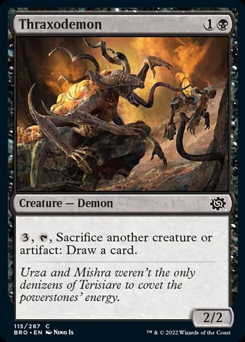 Thraxodemon MTG Card