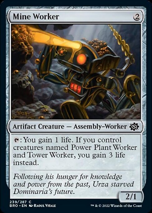 mine-worker MTG Card