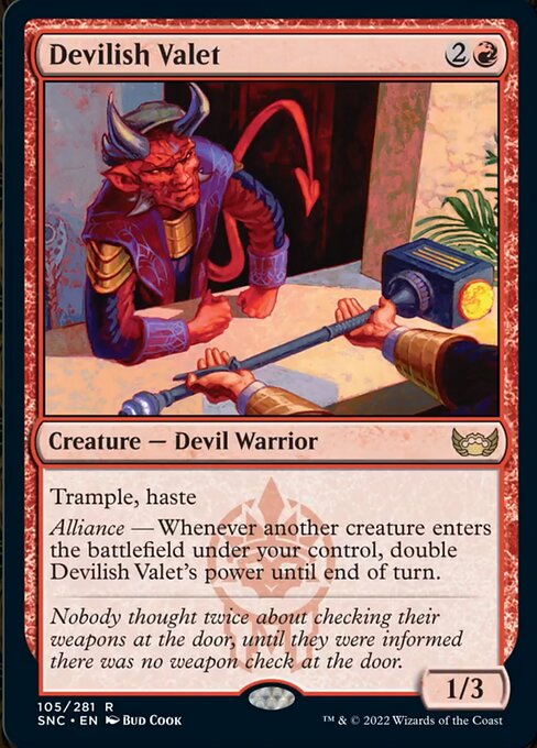 devilish-valet MTG Card