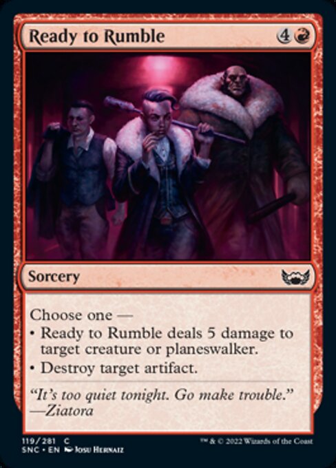 ready-to-rumble MTG Card