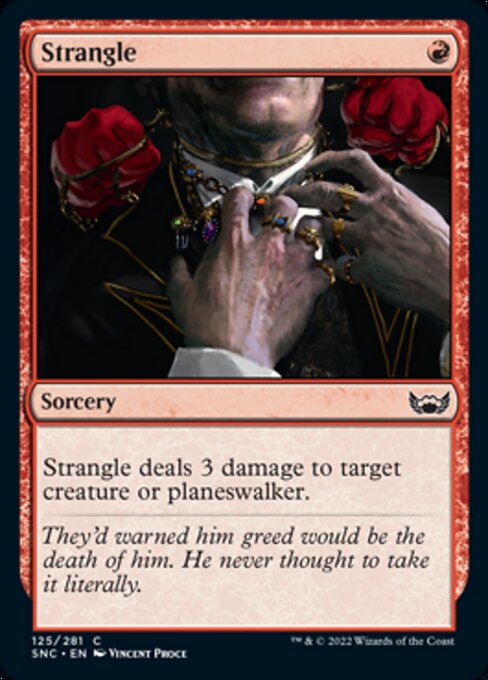 Strangle MTG Card