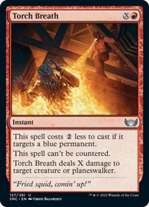 torch-breath MTG Card