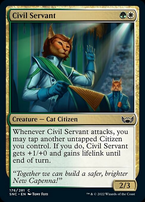 civil servant MTG Card