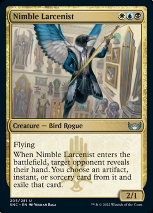 nimble-larcenist MTG Card