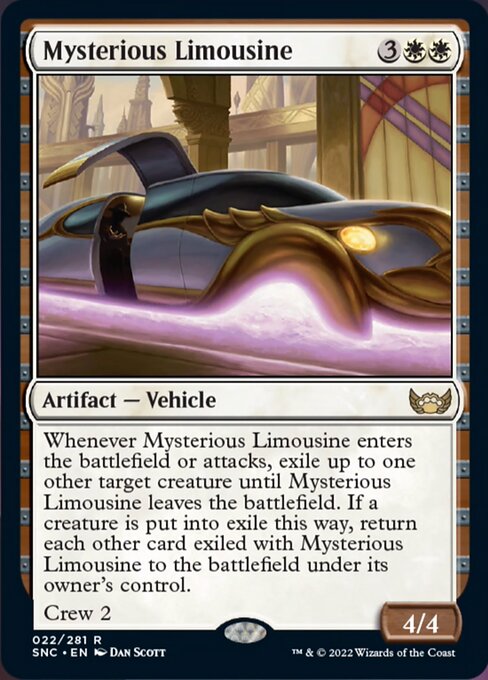 mysterious-limousine MTG Card