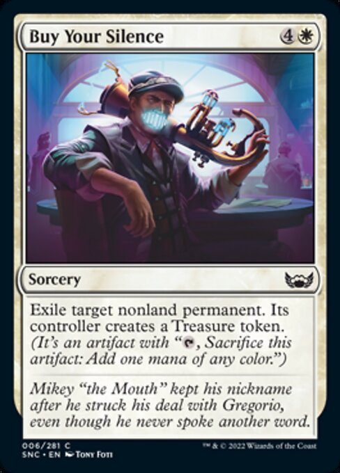 buy-your-silence MTG Card