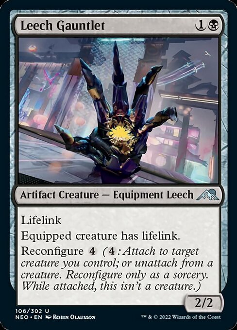 Leech Gauntlet MTG Card