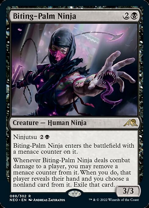 biting-palm-ninja MTG Card