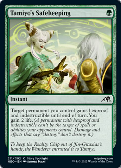 tamiyo-s-safekeeping MTG Card