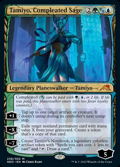 Tamiyo Compleated Sage MTG Card