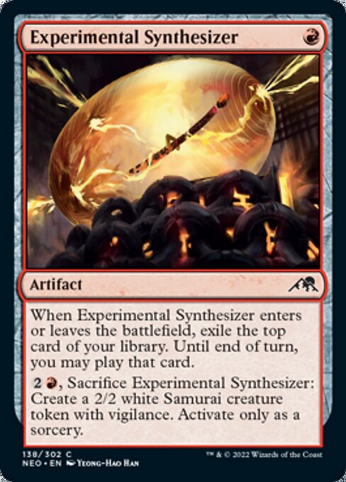 experimental-synthesizer MTG Card