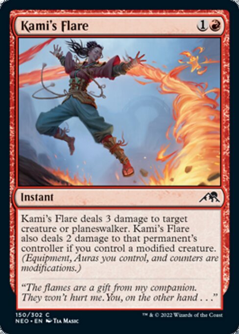 kami-s-flare MTG Card