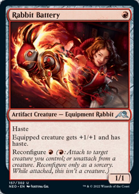 rabbit-battery MTG Card