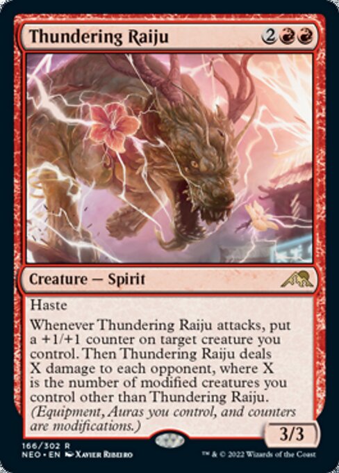 thundering-raiju MTG Card