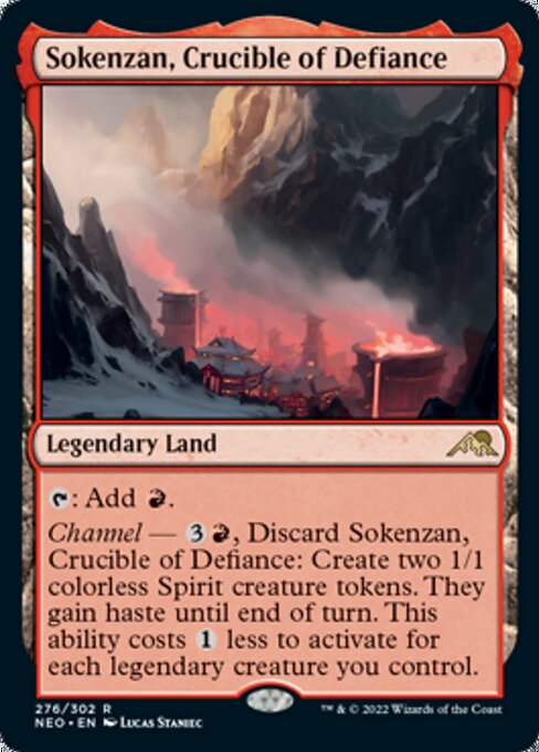 Sokenzan Crucible of Defiance MTG Card