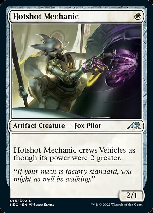 Hotshot Mechanic MTG Card