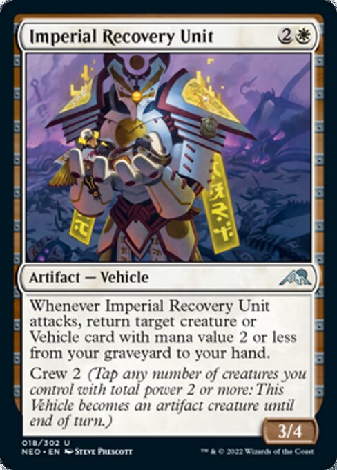 Imperial Recovery Unit MTG Card