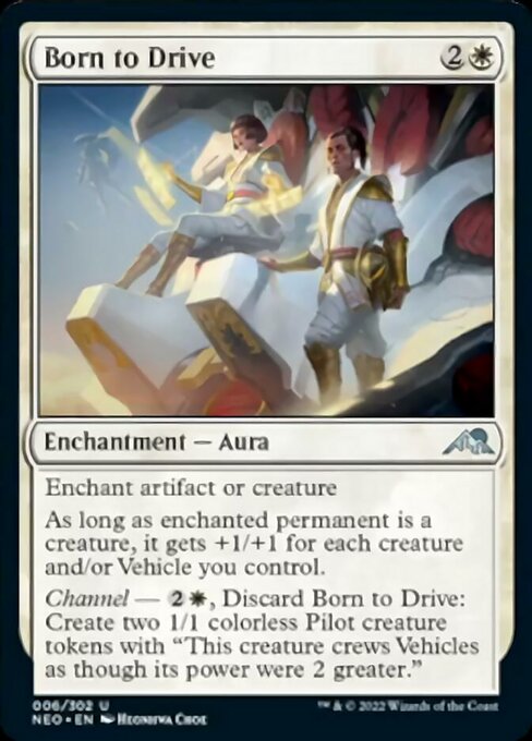 Born To Drive MTG Card